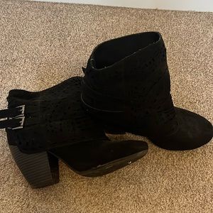 Sugar Black Booties